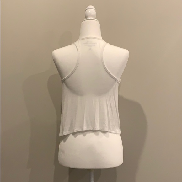 Hollister white racer back tank top - Picture 2 of 2